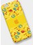 Apple iPhone 7 Uyumlu Premium Silikon Kılıf Dokulu Baskı Flower Sarı 1