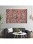 Arty Tablo Kırmızı Desen Tablo 2