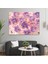 Pembe ve Mor Çiçekler Tablo 2