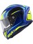 Storm Slant Mat Mavi-Turuncu Kask 1