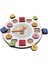 Wooden Toys Eğitici Geliştirici 2 In 1 Set Geometrik Saat + Yıldız Montessori Oyunu 2