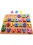 Wooden Toys Ahşap Eğitici Geliştirici Kabartmalı Alfabe Seti 2