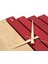 Wooden Sections Ahşap Modern El Yapımı Duvar Saati 5027_PURPUROT 2