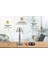 ML-64006-N Nikel Kaplama Masa Lambası LED Metal Pleksi 11cm 4