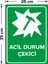 - Acil Durum Çekici Levhası - Sac Malzeme 25 x 35 cm 2