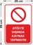 - Atölye Dışında Kaynak Yapmayın Levhası - Sac Malzeme 25 x 35 cm 2