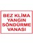 - Bez Klima Yangın Söndürme Vanası Levhası - Sac Malzeme 25 x 35 cm 1