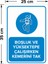 - Boşluk Ve Yüksekte Çalışırken Kemerini Tak Levhası - Sac Malzeme 25 x 35 cm 2