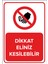 - Dikkat Eliniz Kesilebilir Levhası - Sac Malzeme 25 x 35 cm 1