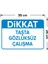 - Dikkat Taşta Gözlüksüz Çalışma Levhası - Sac Malzeme 25 x 35 cm 2