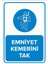 - Emniyet Kemerini Tak Levhası - Sac Malzeme 25 x 35 cm 1