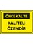 - Kalite Özendir Levhası - Sac Malzeme 25 x 35 cm 1