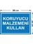 - Koruyucu Malzemeni Kulllan Levhası - Sac Malzeme 25 x 35 cm 2