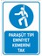 - Paraşüt Tipi Emniyet Kemerini Tak Levhası - Sac Malzeme 25 x 35 cm 1
