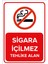 - Sigara İçilmez Tehlike Alanı Levhası - Sac Malzeme 25 x 35 cm 1