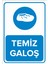 - Temiz Galoş Levhası - Sac Malzeme 25 x 35 cm 1