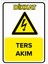 - Ters Akım Levhası - Sac Malzeme 25 x 35 cm 1