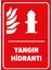 - Yangın Hidrantı Levhası - Sac Malzeme 25 x 35 cm 1