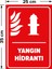 - Yangın Hidrantı Levhası - Sac Malzeme 25 x 35 cm 2