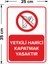 - Yetkili Harici Kapatmak Yasaktır Levhası - Sac Malzeme 25 x 35 cm 2