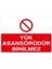 - Yük Asansörüdür Binilmez Levhası - Sac Malzeme 25 x 35 cm 1