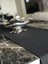 Mia Simli Siyah Runner 40 x 150CM Dertsiz, Leke Tutmaz 2