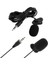 yaka mikrofonu 3.5mm stereo jaklı yaka mikrofonu 3m 3