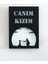 Zürafa Tasarım Canım Kızım Işıklı 3 Boyutlu Lazer Kesim Siyah Beyaz Dekoratif Mdf Tablo 2