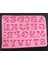 Alfabe Harf Seti Yıldız Dekorlu 4cm Silikon Kalıp K-162 2