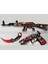 Ahşap Cs-Go Blood Sports Set3 Ak 47 Tüfek,tabanca ve Karambite Seti 1