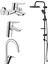 Solid S Lavabo, Banyo, Eviye Batarya, Valtemo Tepe Duş Set 1
