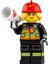 Minifigür Seri 19 71025-8 Fire Fighter 1