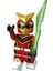 Minifigür Seri 20 - 71027 - 9 Super Warrior (Kapalı Paket 1 Adet Minifigür) 1