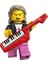 Minifigür Seri 20 - 71027 - 14 - 80's Musician (Kapalı Paket 1 Adet Minifigür) 1