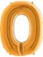 O Harf Grabo Altın Folyo Balon 102 cm 1