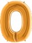O Harf Grabo Altın Folyo Balon 102 cm 3