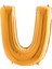 U Harf Grabo Altın Folyo Balon 102 cm 3