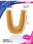 U Harf Grabo Altın Folyo Balon 102 cm 4