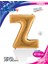 Z Harf Grabo Altın Folyo Balon 102 cm 4