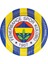 Çocuk Kahraman Figürlü Parti Karton Tabak 8 Adet Fenerbahçeli 1