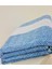 100x150 Mavi İplik Boya Jakarlı Bukle Hamam Banyo Havlusu 3
