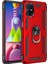 - Samsung Galaxy M51 - Kılıf Yüzüklü Zırh Tank Vega Kapak - Kırmızı - T15903 1