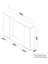 AD4 Kulpsuz 2 Kapaklı Beyaz Tesbih Mdf 80 cm Aynalı Banyo Üst Dolabı 2