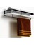 Rt1 Metal Çerçeveli Baharatlık Çok Amaçlı Banyo ve Mutfak Duvar Rafı, Beyaz 5