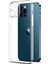 Apple iPhone 12 Mini Kılıf Şeffaf 3D Kamera Lens Korumalı Tıpalı Şarj Korumalı Silikon 1