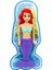 Mermaid Suda Yüzen Kurmalı Deniz Kızı 2