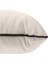 Dikdörtgen Biyeli Kırlent Yastık Kılıfı Ekru Rengi 50X30 2