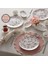Lovely Pink 26 Parça 6 Kişilik Kahvaltı Takımı 1