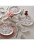Lovely Pink 26 Parça 6 Kişilik Kahvaltı Takımı 2