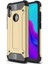 Huawei Honor 8A Kapak Çift Katmanlı Zırh Tank Kılıf Gold 1